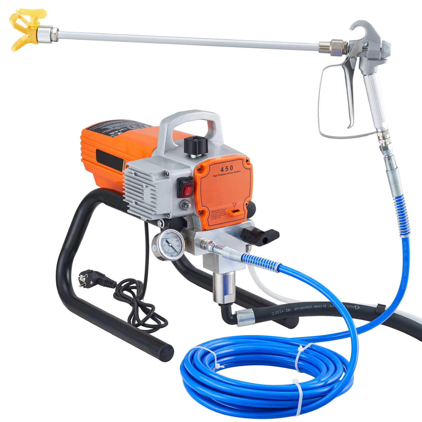 SucceBuy 1500W 1800W Pro pulvérisateur de peinture murale sans air pistolet pulvérisateur électrique