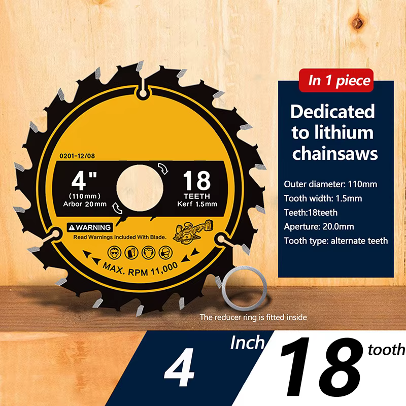 Lame de Scie Circulaire en Carbure, /05/2019 de Roue, Disque de Coupe du Bois, 110/125/132/140/150/1