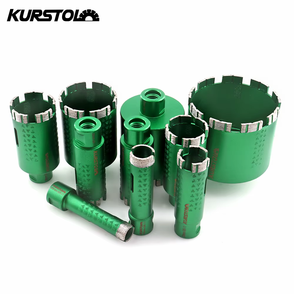 KURSTOL 1 pièce 5/8-11 20/25/32/35/38/45mm Forets diamantés pour perçage à sec du béton, du quartz, 