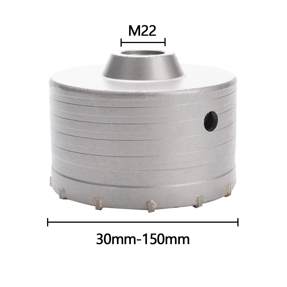 Couronne de perçage pour mur de béton, scie cloche SDS PLUS, jeu de forets à percussion avec arbre r
