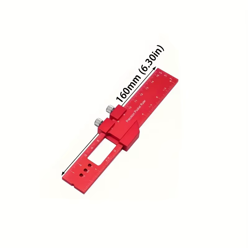 Règle d'angle de précision en alliage d'aluminium pour le travail du bois et la menuiserie, outil de