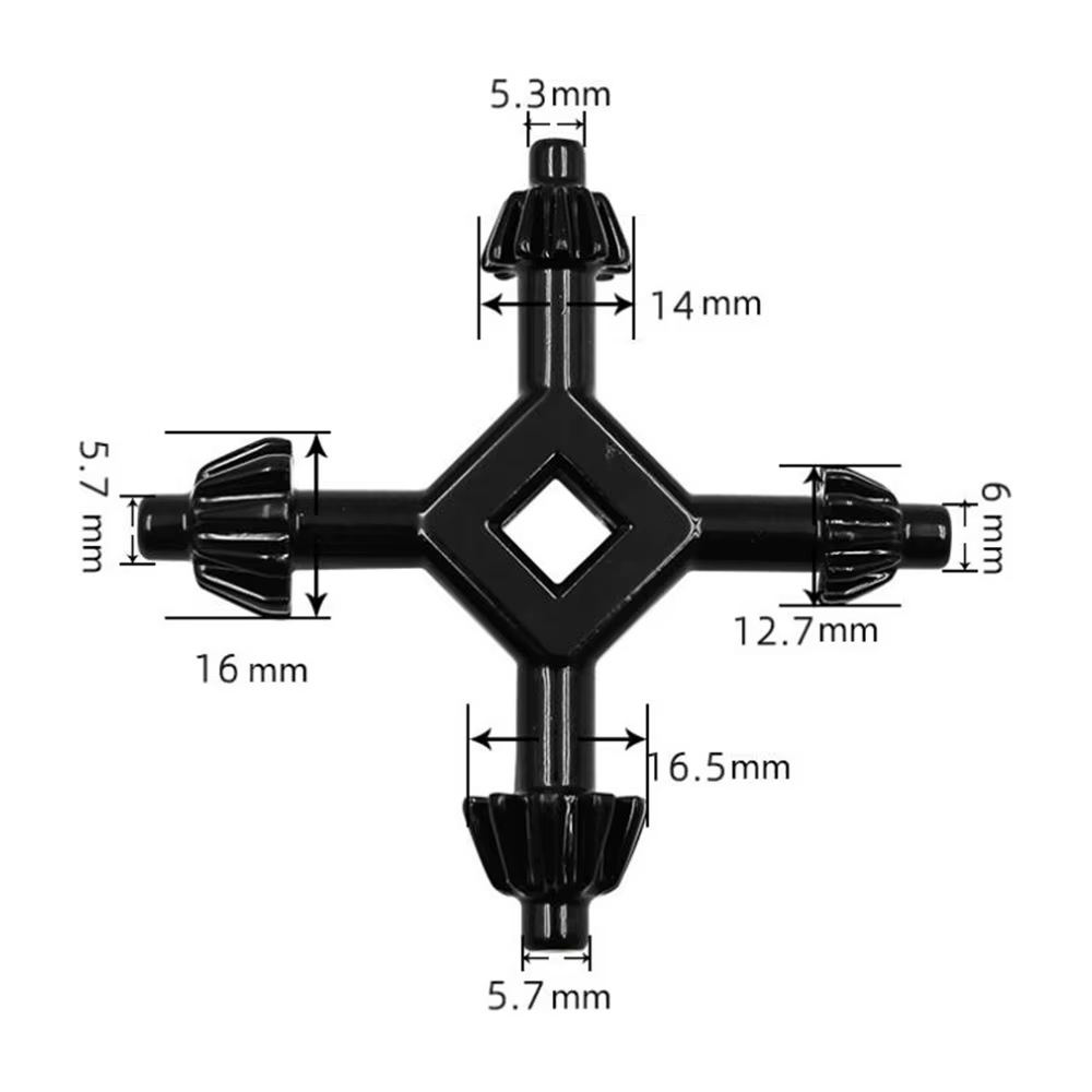 Mini clé universelle multifonction, perceuse à main, mandrin, perceuse électrique, mandrin, clé à cl