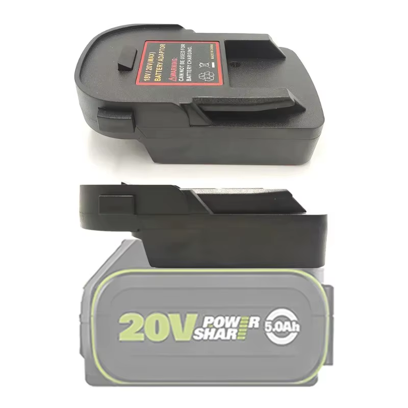 Batteries au Lithium 18V, outils pour perceuses électriques, adaptateur de batterie, convertisseur p