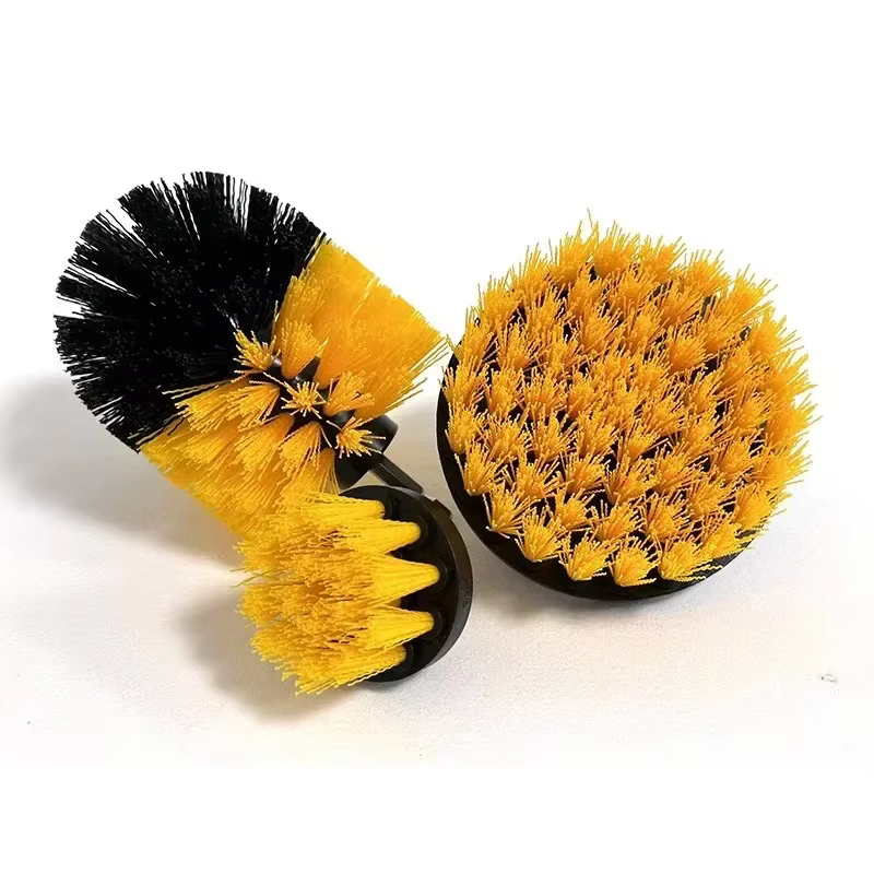 Ensemble de fixation de brosse de forage, Kit d'outils de brosse de nettoyage, brosse de forage poly