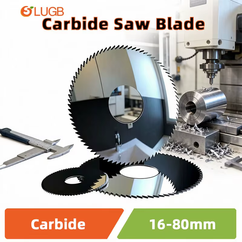 Lame de scie circulaire en carbure de tungstène pour fraisage CNC, diamètre 16 20 25 30 40 50 60-110