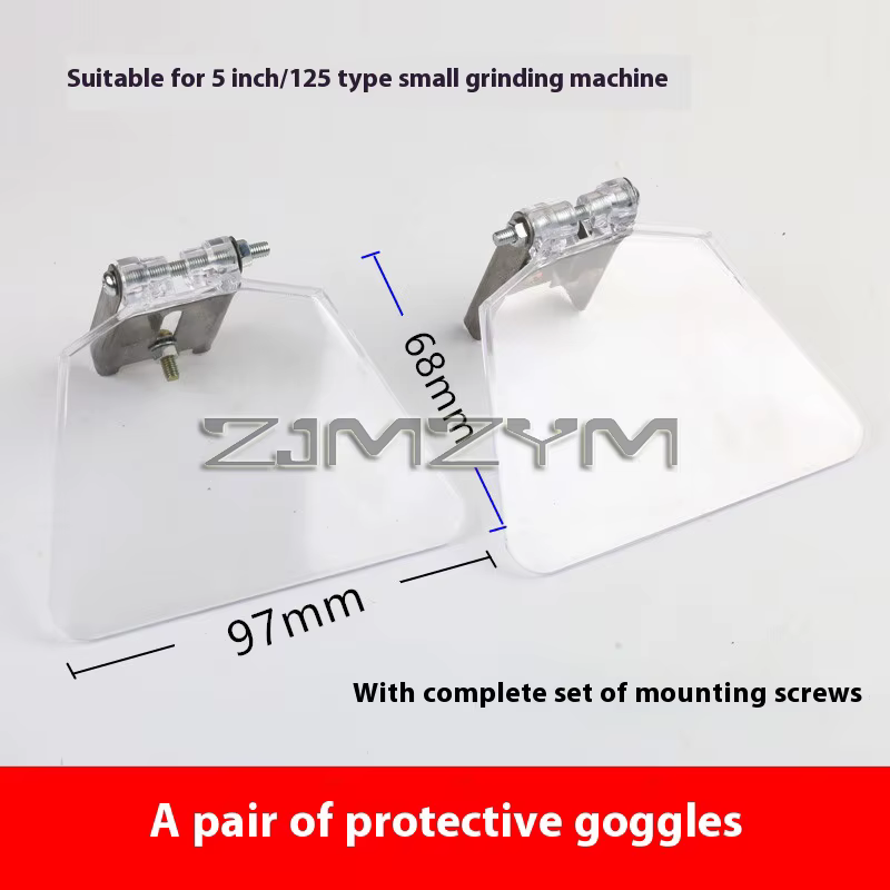 2 pièces meuleuse d'établi gardes meuleuse bouclier Kit de Protection des yeux pour meuleuses d'étab