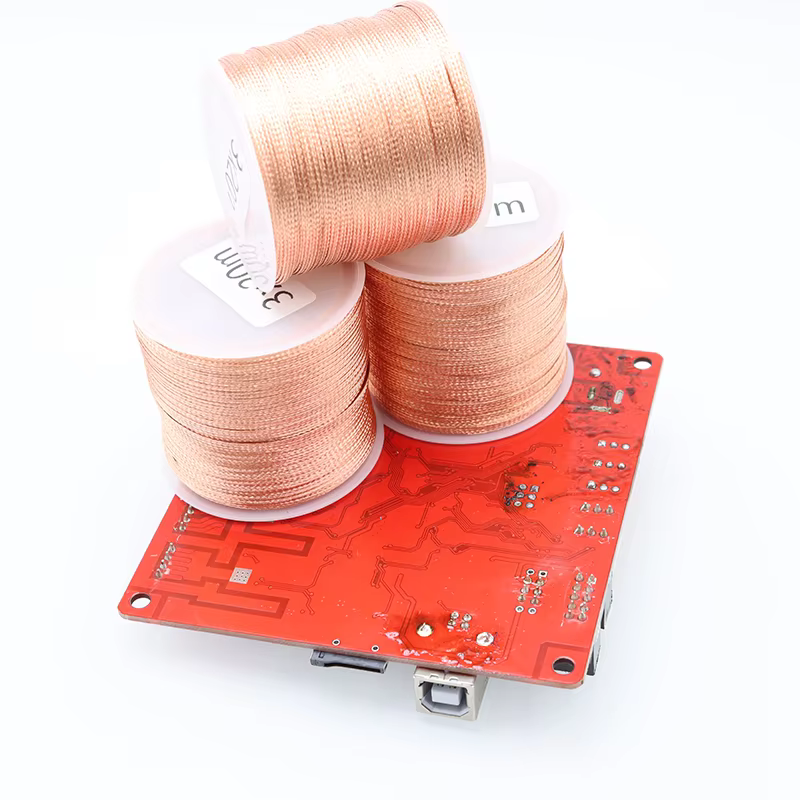 Mèche de cuivre fil à souder 6/8/10/15/20M RoHS soudure supprimer mèche de soudage électrique PCB té