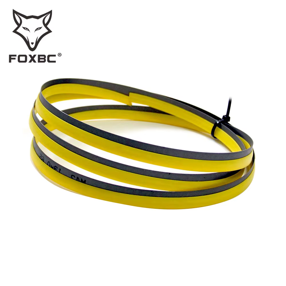FOXBC lame de scie à ruban 2240 1425 1140 1435mm longueur 13x0.65mm avec 6 10 14 24 TPI M42 Bi métal