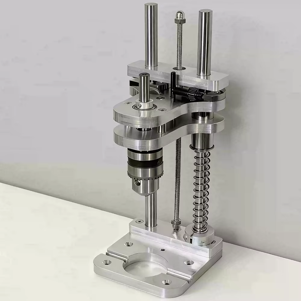 Support de perçage pour le travail du bois, outil de positionnement vertical à profil en aluminium, 