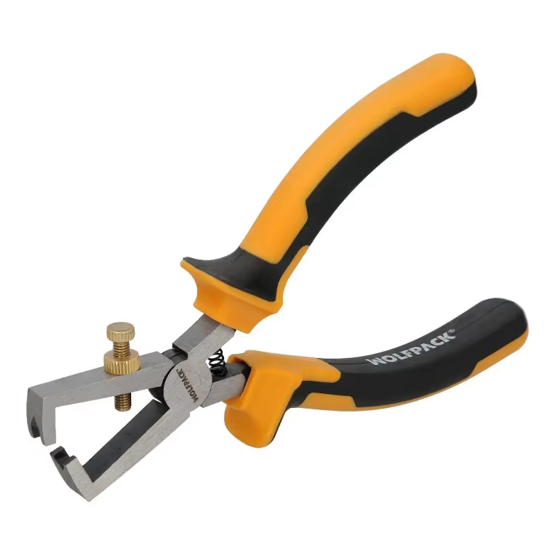Dénudeur de fils WOLFPACK LINEA PROFESIONAL 150 mm avec poignée ergonomique en TPR