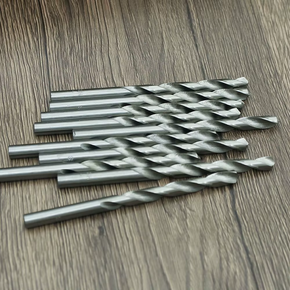 Jeu de forets hélicoïdaux en acier rapide, 10 pièces, outil de poinçonnage du métal, outils pour le