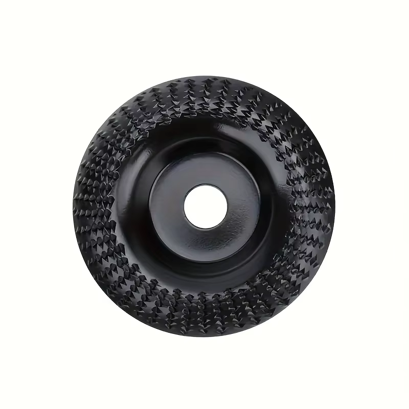 Disque de roue de meuleuse à bois de 4 pouces, roue de façonnage du bois, disque abrasif de sculptur