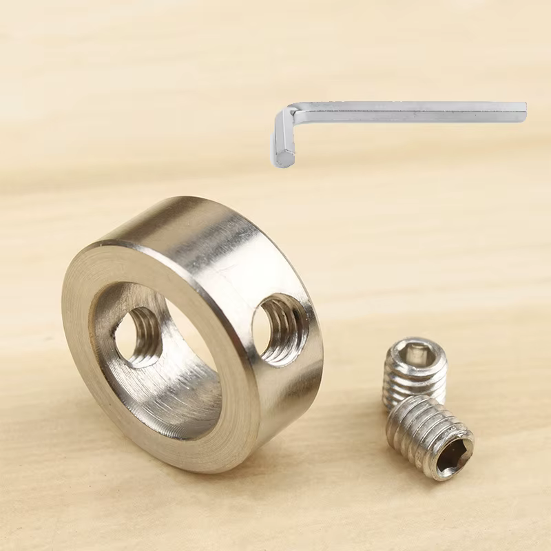 Localisateur de perceuse à bois 3-16mm avec clé Allen vis à Double trou foret colliers d'arrêt de pr