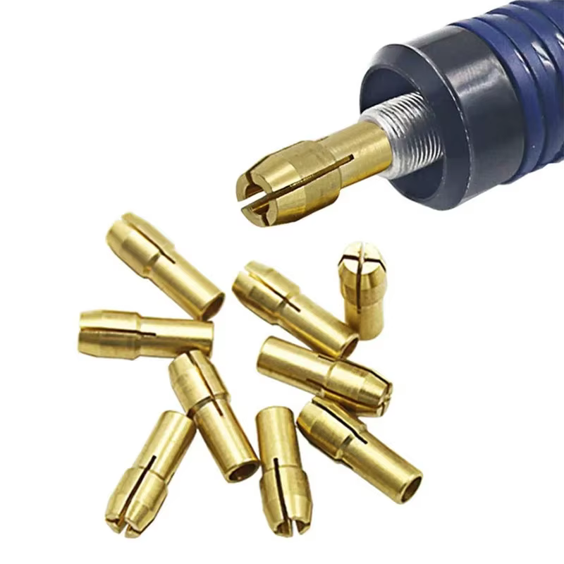 10/20 pièces 3.0mm Mini perceuse en laiton pince mandrin adaptateur Micro Dremel outil rotatif brico