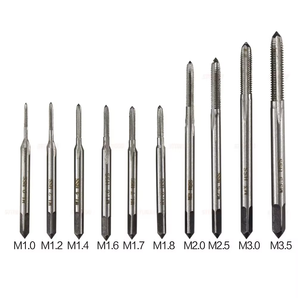 STONEGO-Perceuse à tarauder à main, 5 pièces/7 pièces, roulement en acier conique, spirale à main, p
