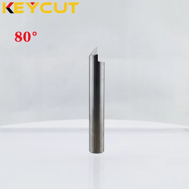 Fraise en carbure 80 °   90 °   95 °   100 °   105 °   pour machine duplicateur de clé manuelle vert