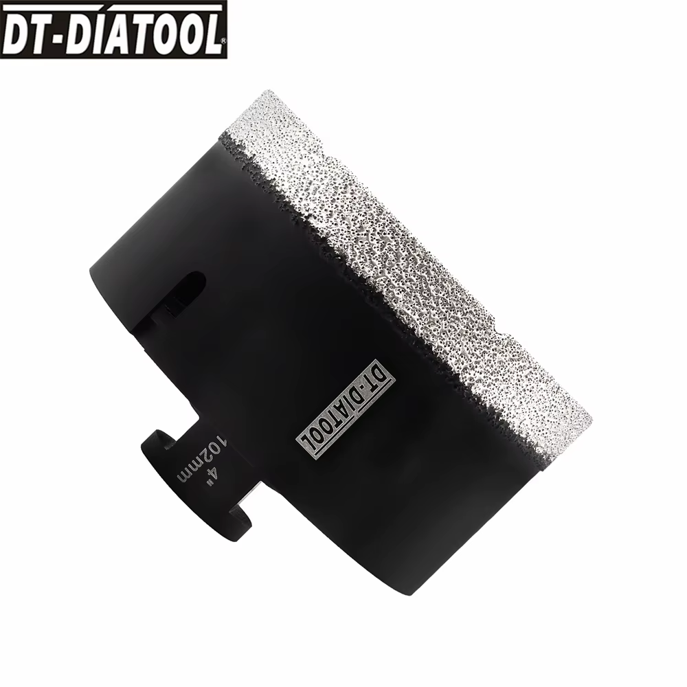 Foret diamanté 102mm de diamètre, 4 pouces, mèches à filetage 5/8-11, scie cloche, marbre, granit, c