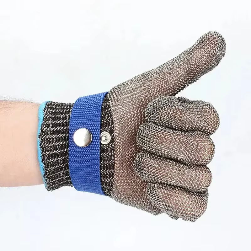Gants en acier inoxydable, Anti-coupure, sécurité, résistant aux coupures, protection des mains, gan
