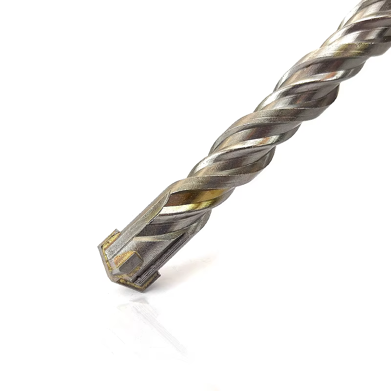 Tête de coupe transversale pour béton SDS Plus, marteau à double tarière 110mm 160mm 200mm, bloc de 