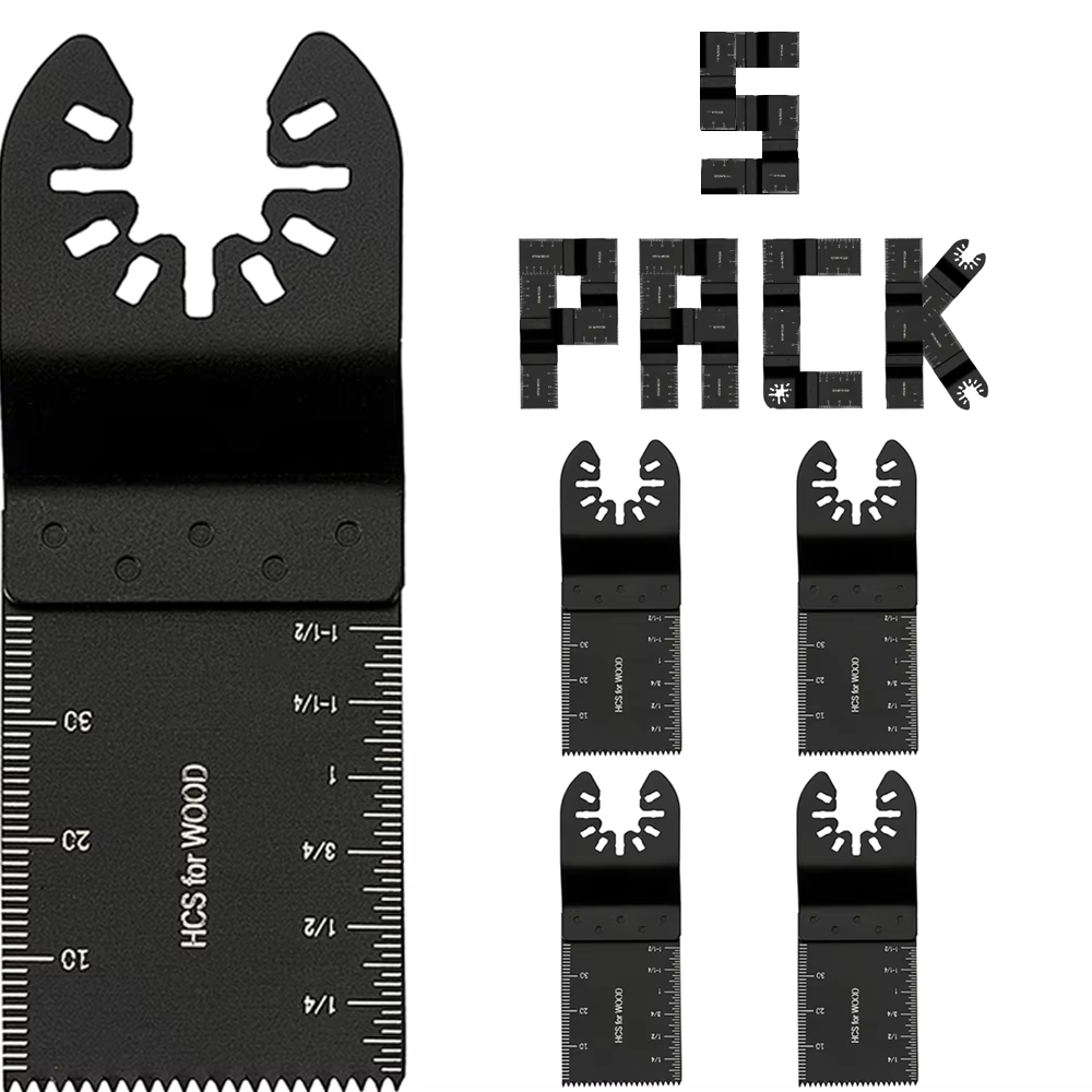 Jeu de lames de scie multifonctions pour rénovateur, oscillant, outils électriques, accessoires, lam