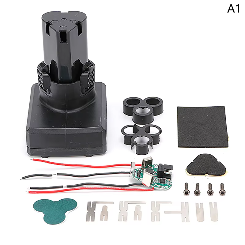 Tournevis électrique à batterie au lithium, perceuse sans fil rechargeable, boîtier de batterie de g