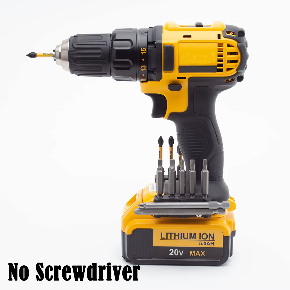 Porte-embout magnétique, organisateur de foret, jeu de vis à 5 points pour outils électriques DeWalt