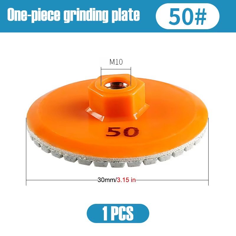 1 pièce Disque de polissage et de chanfreinage pour carreaux céramiques 80 mm M10 pour meuleuse d'an