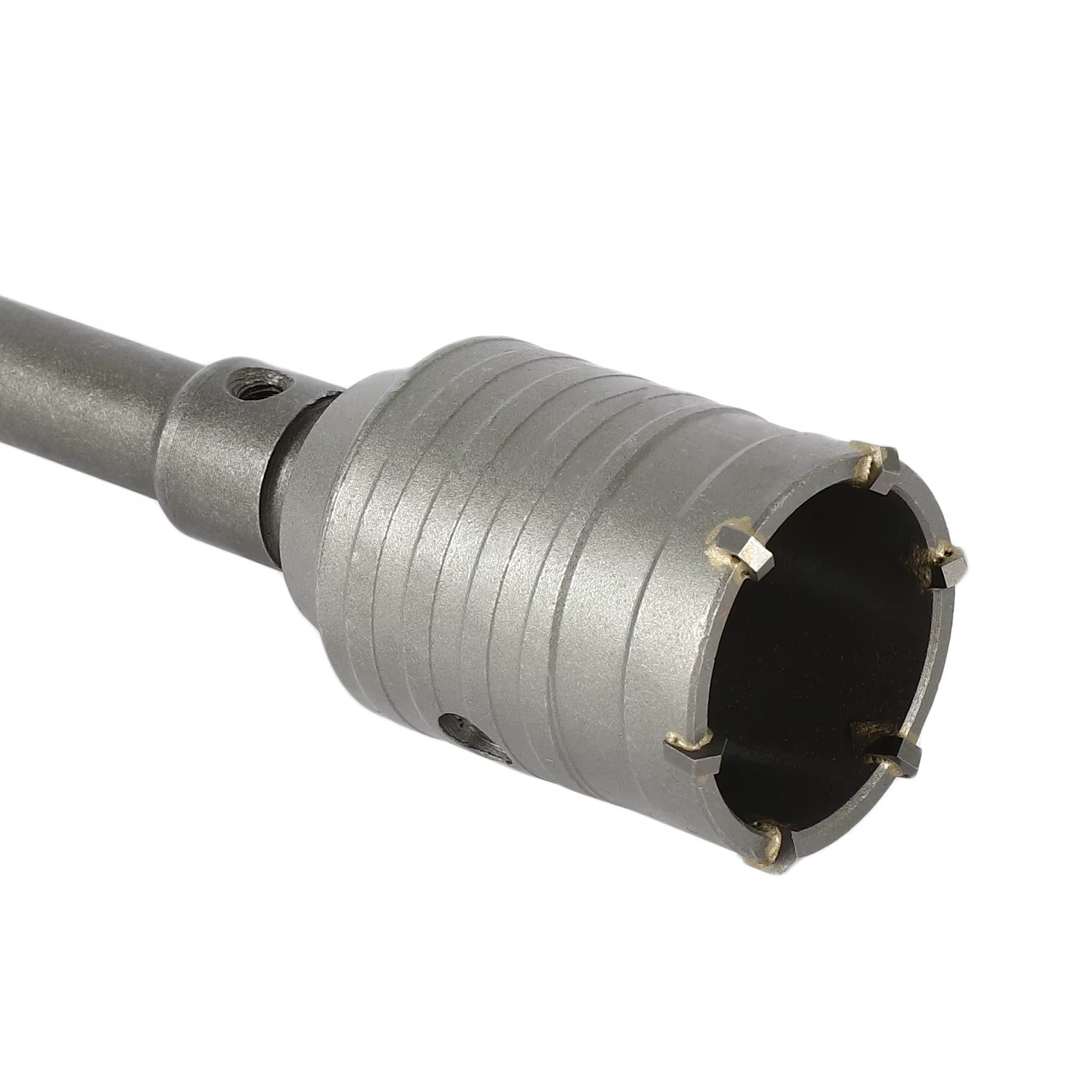 AA81-1 Ensemble de 50 mm, foret à trépan SDS Plus pour béton, ciment, pierre, mur, avec tige de conn