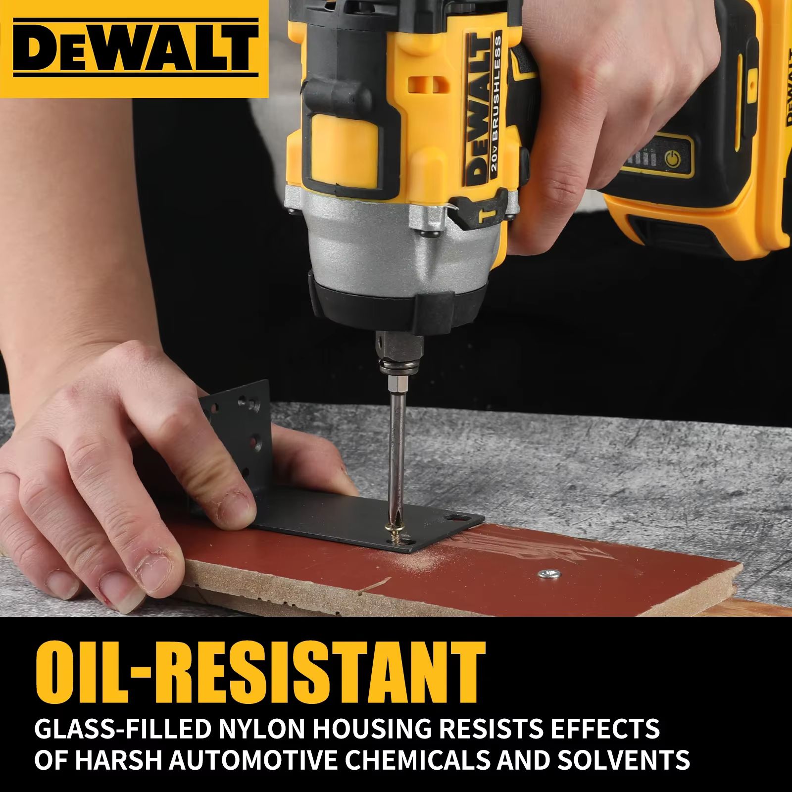 DEWALT DCF921 clé sans fil maximale atomique 20V clé à chocs sans fil 1/2 pouces clé de charge à vit