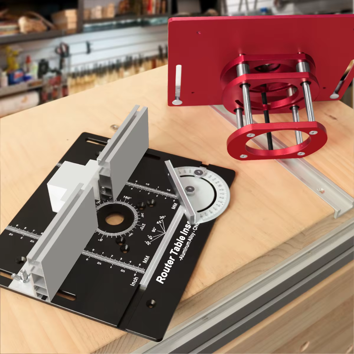 Nouveau jeu de plaques d'insertion de Table de routeur, ascenseurs de routeur pour plaque d'insertio