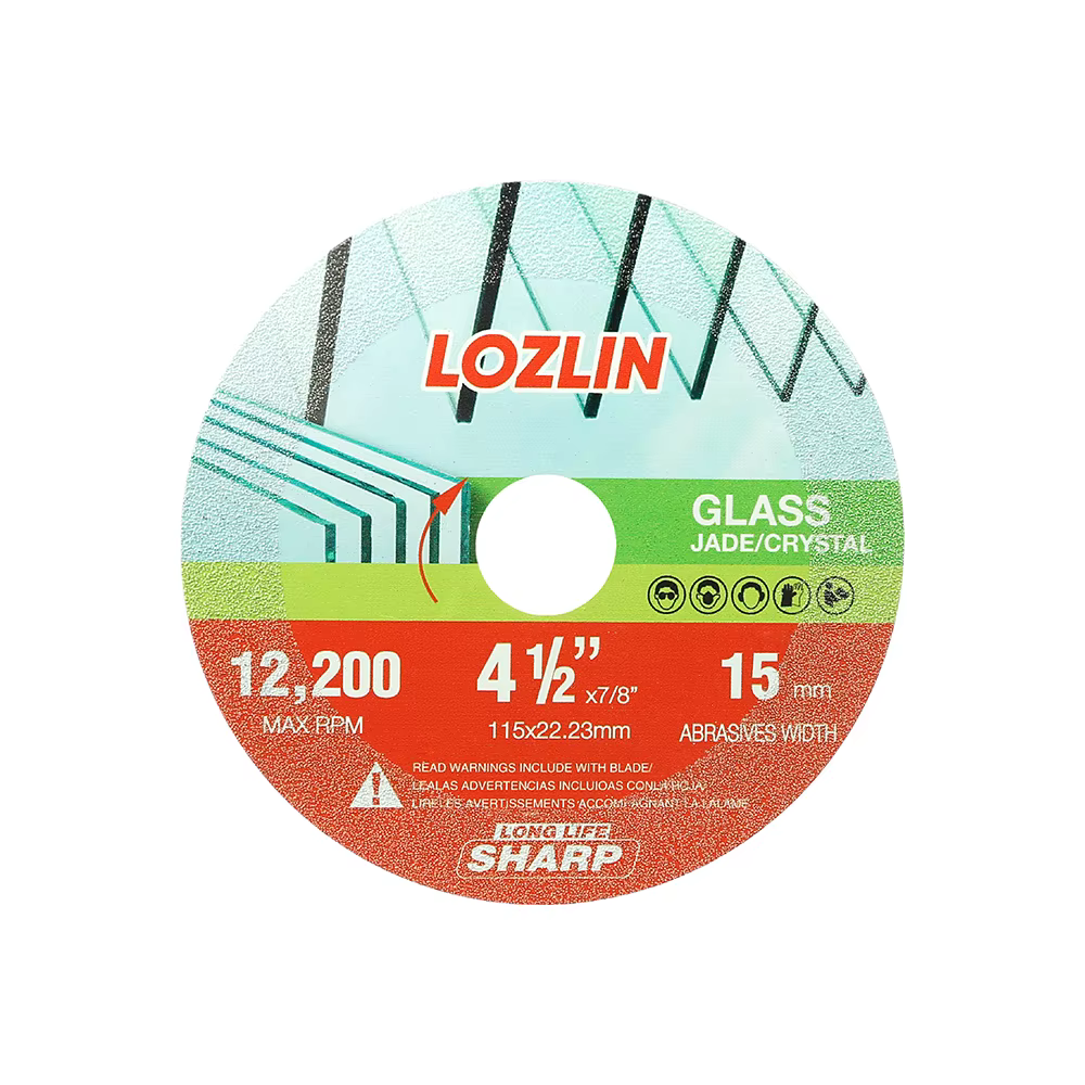 LOZLIN – lame de scie multifonction en diamant brasé, 115mm, pour couper le marbre, la pierre artifi