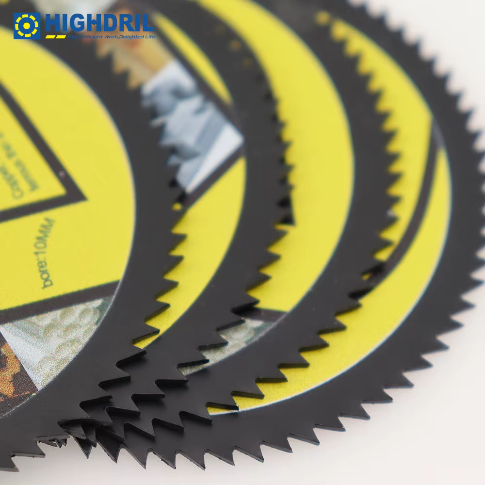 HIGHDRIL – lames de scie métalliques à grande vitesse, disque de coupe pour métal souple, bois, alum