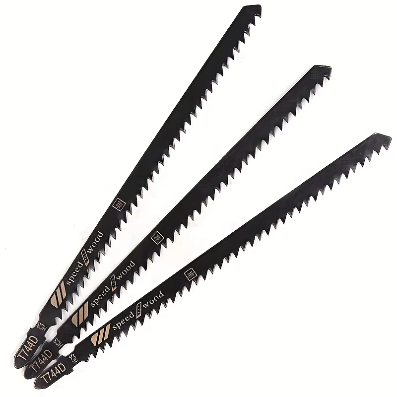 Lames de scie sauteuse T744D 180 mm haute performance, 3 pièces, lames professionnelles de qualité s