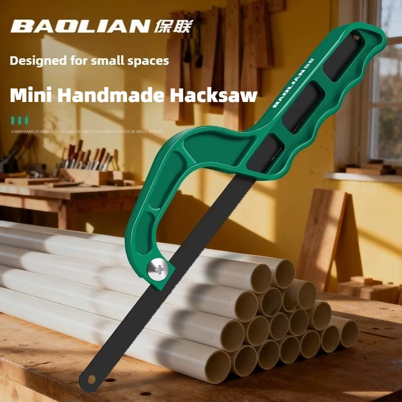 BAOLIAN Mini scie à métaux scie à bois scie à main domestique plaques de plâtre coupe bois plastique