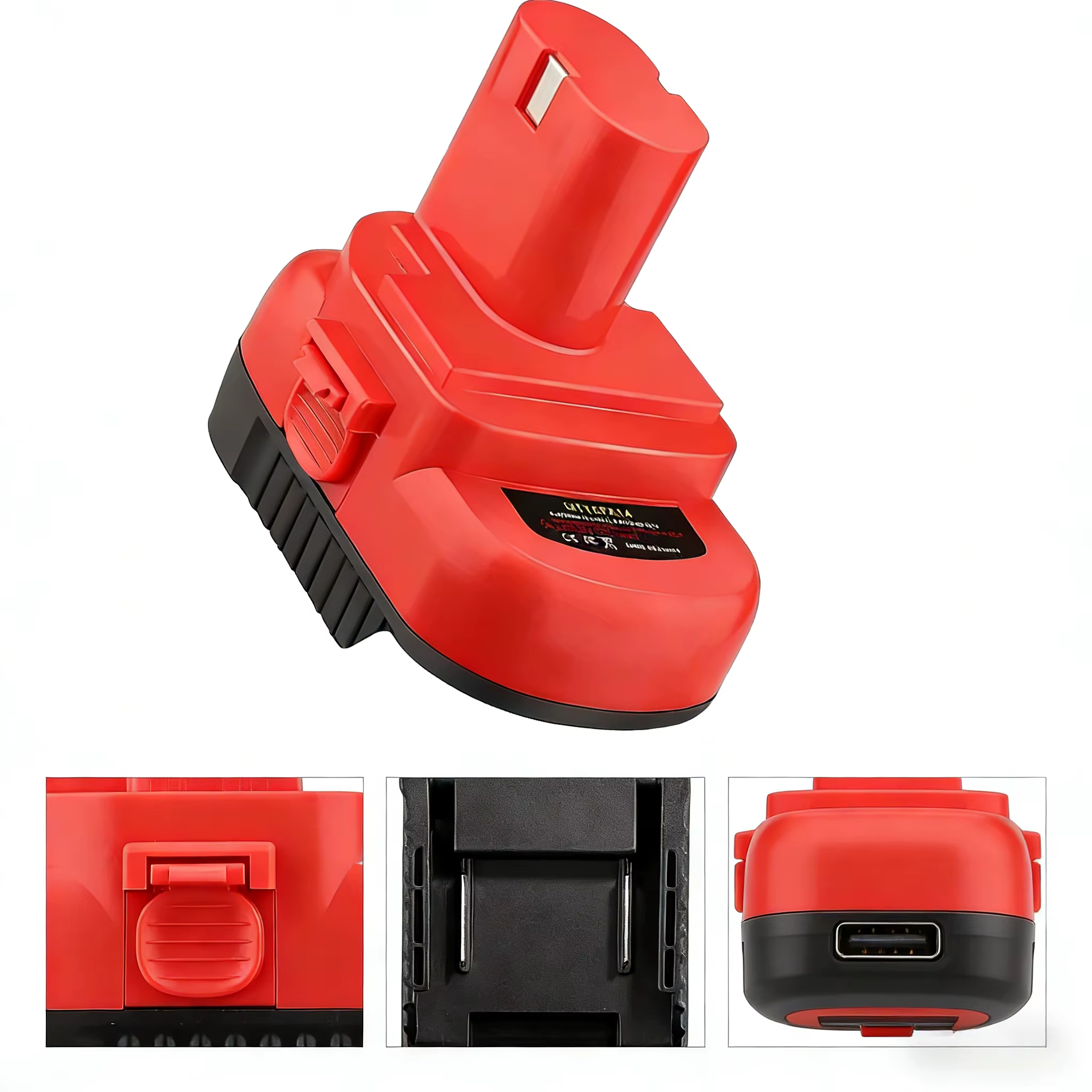 Adaptateur de batterie pour perceuse Makita 18V vers 12V, convertisseur de batterie Li-ion Makita 18