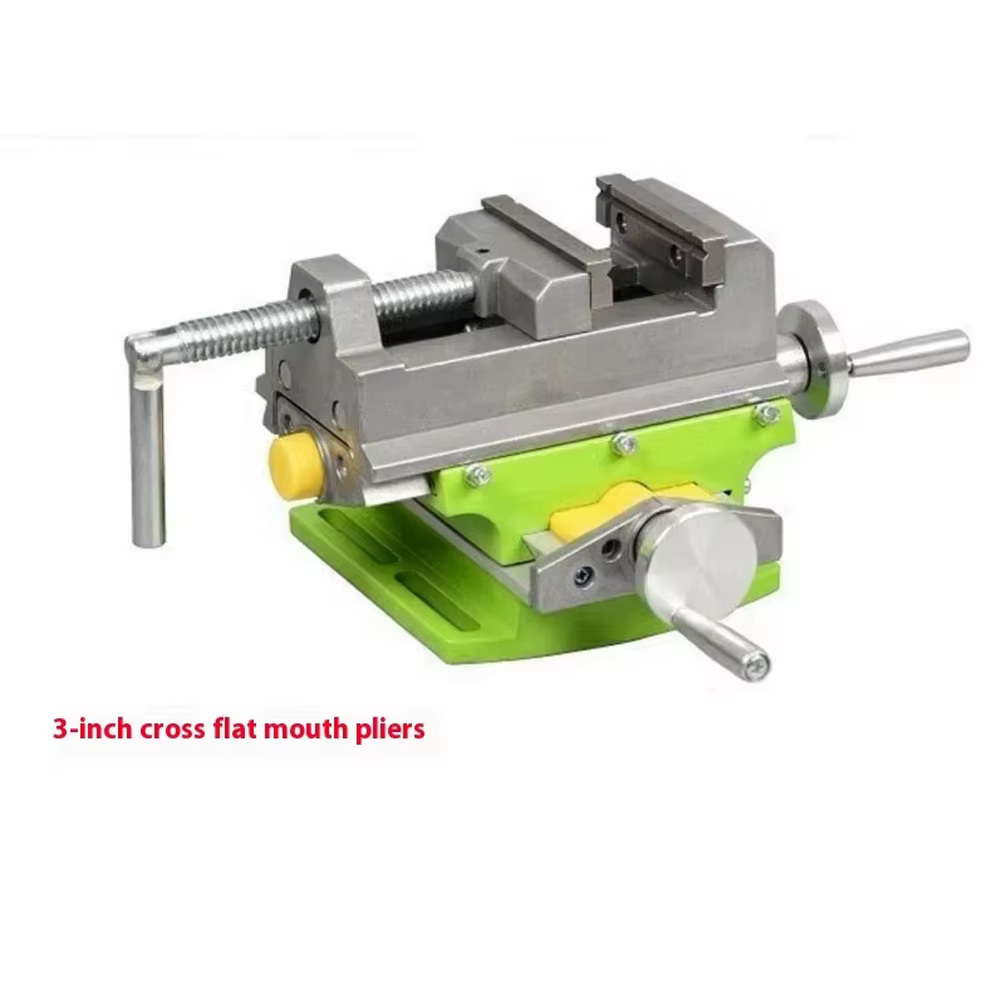 Table rotative 90 ° Étau de presse pour perceuse à glissière transversale de 3 pouces, pour fraise
