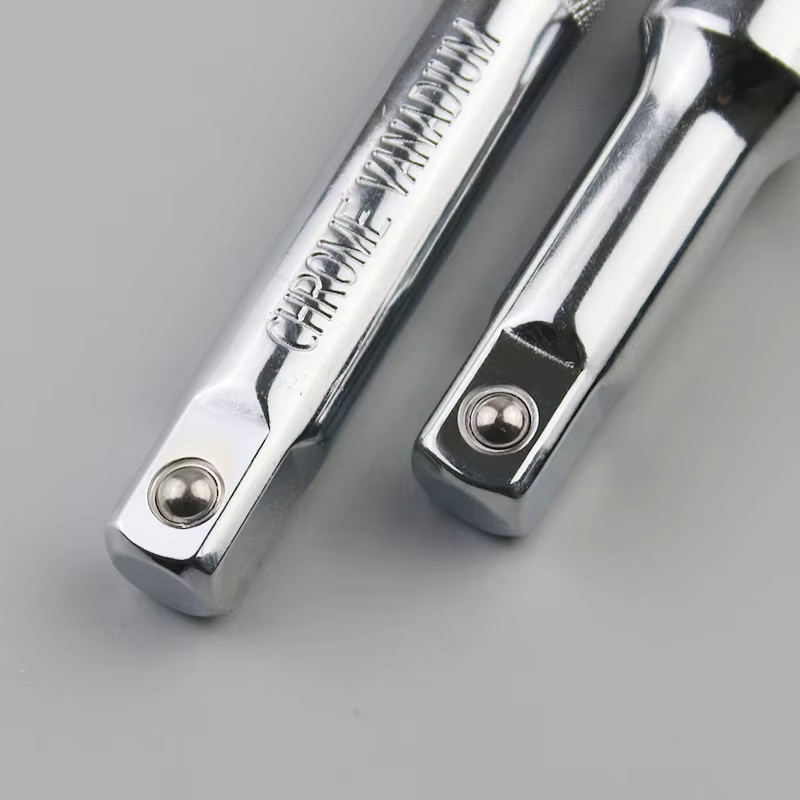 Clé à cliquet à douille 1/4 "3/8" 1/2 ", barre d'extension 50/75/100/125/150/250mm, barre longue, ma
