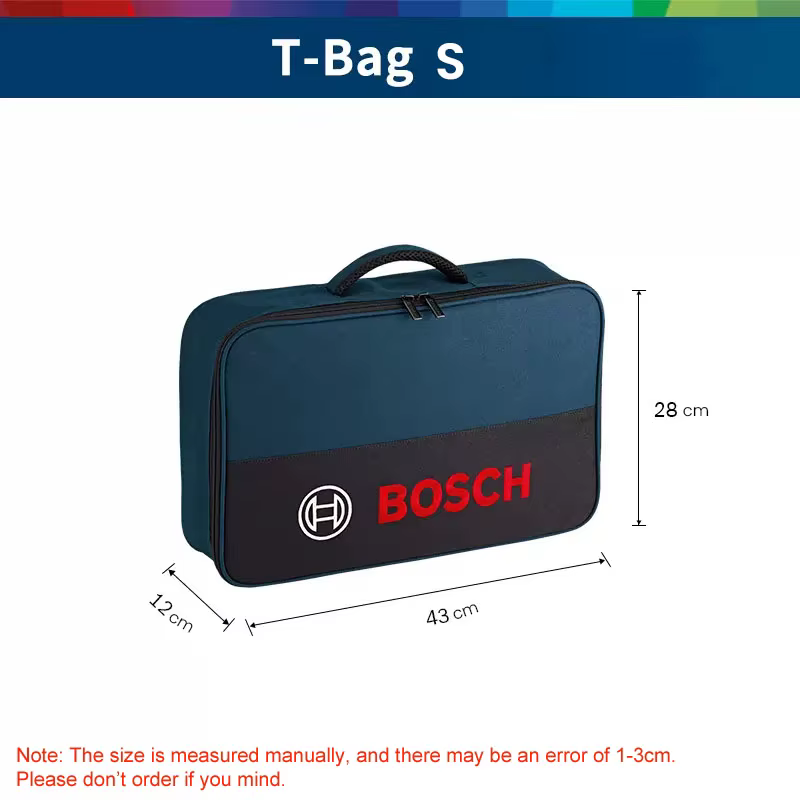 Bosch sacs en toile portables multifonctionnels entretien épaissi trousse à outils sacs de rangement