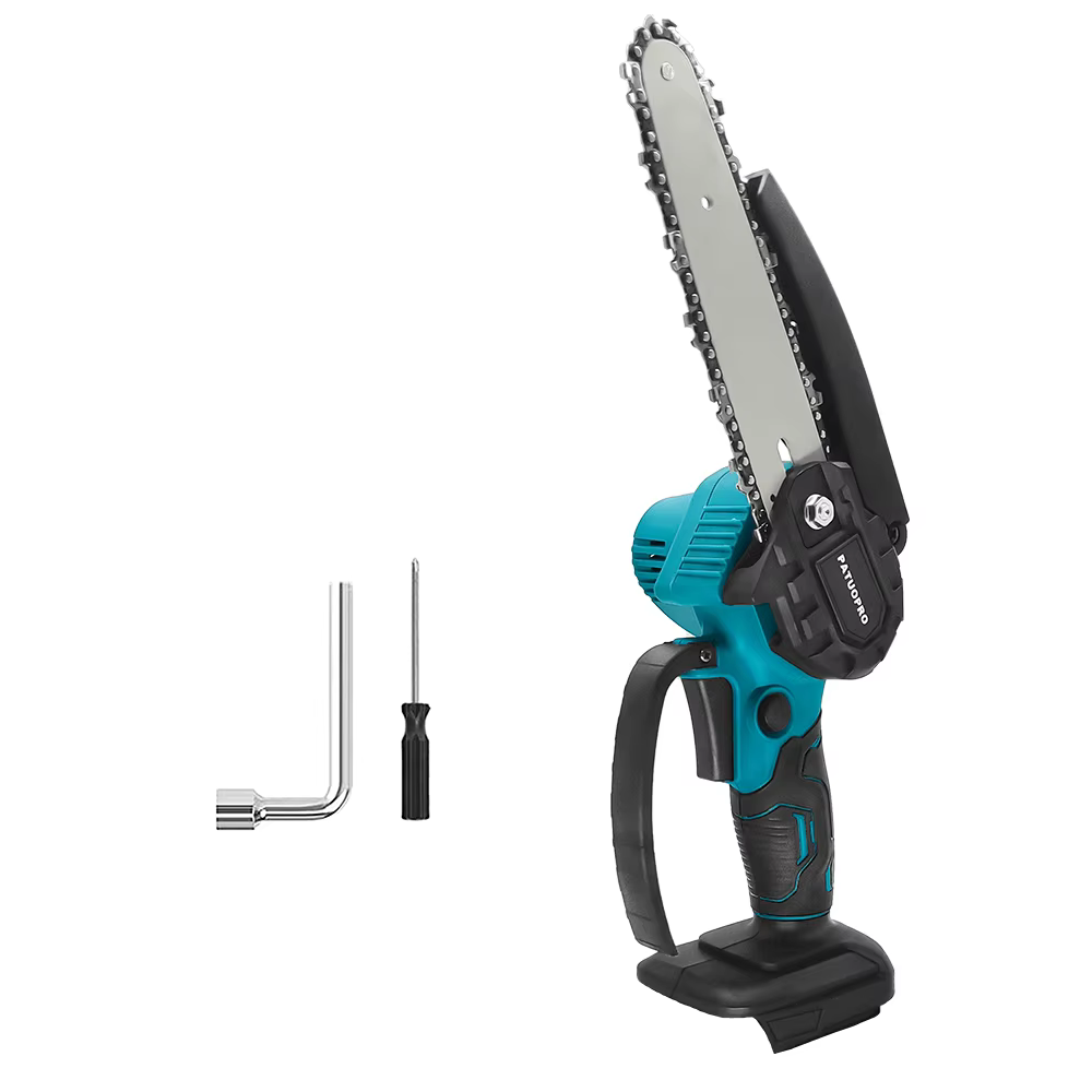 Makita – Mini scie électrique sans fil de 6 pouces, outils de jardinage pour le travail du bois, cou