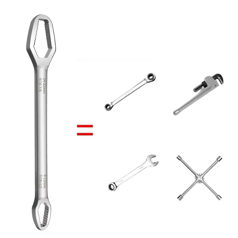 Clé Torx universelle 3-17mm 8-22mm, planche de clé multifonction réglable, clé Torx polyvalente à Do