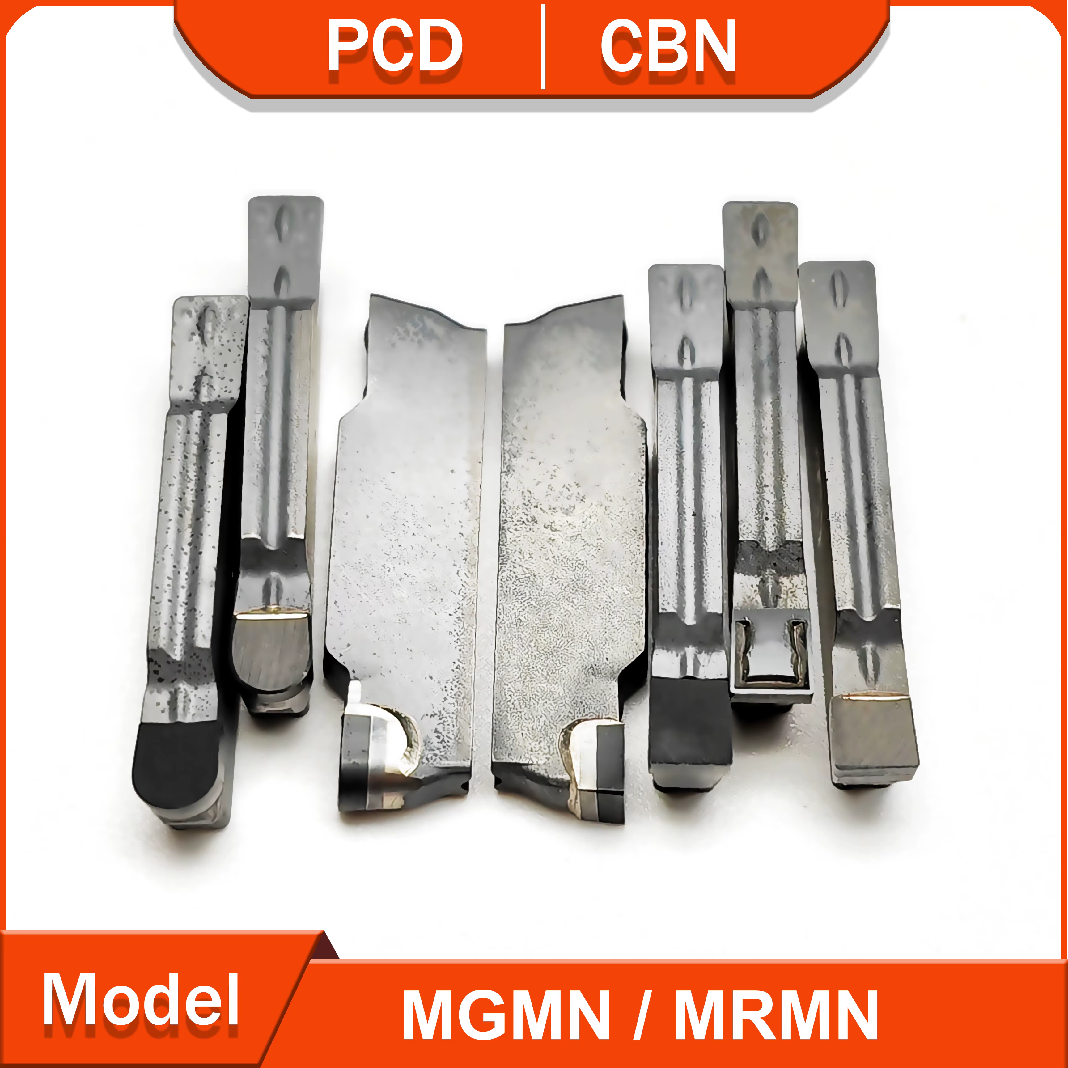 Les outils de tournage MGMN MRMN 150 200 300 400, outils PCD, sont utilisés pour les métaux non ferr