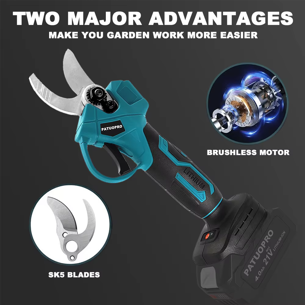 Makita – cisaille électrique sans fil, 30MM, sans balais, pour arbres, bonsaï, Branches, outil élect