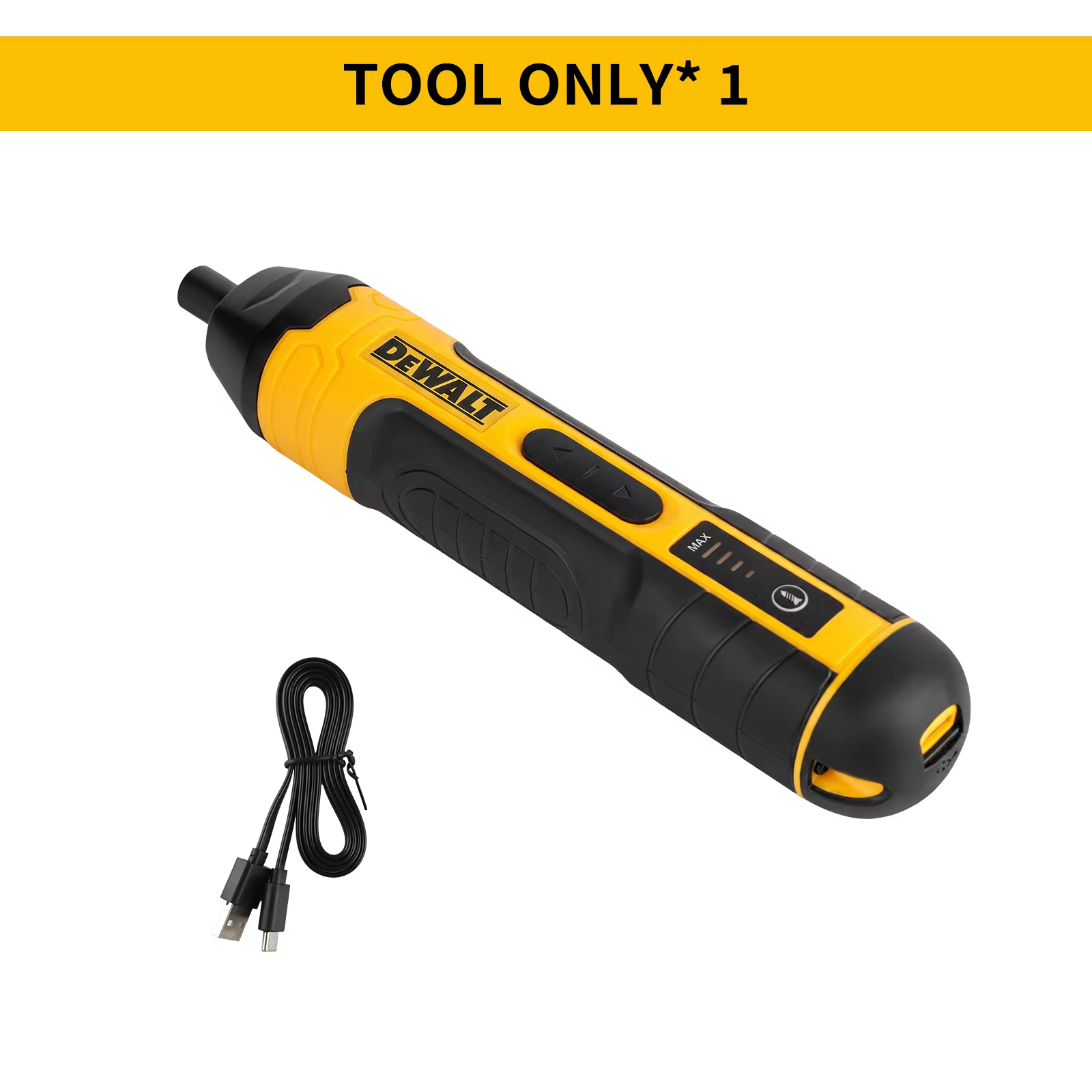 Tournevis électrique sans fil DEWALT 1300mAh, perceuse réglable rechargeable, démontage multifonctio