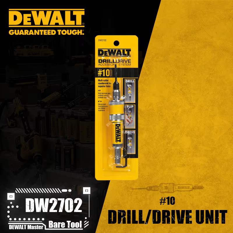 DEWALT # 6 # 8 # 10 unités de forage/entraînement DW2700 DW2701 DW2702 6MM 8MM 10MM trous de perçage