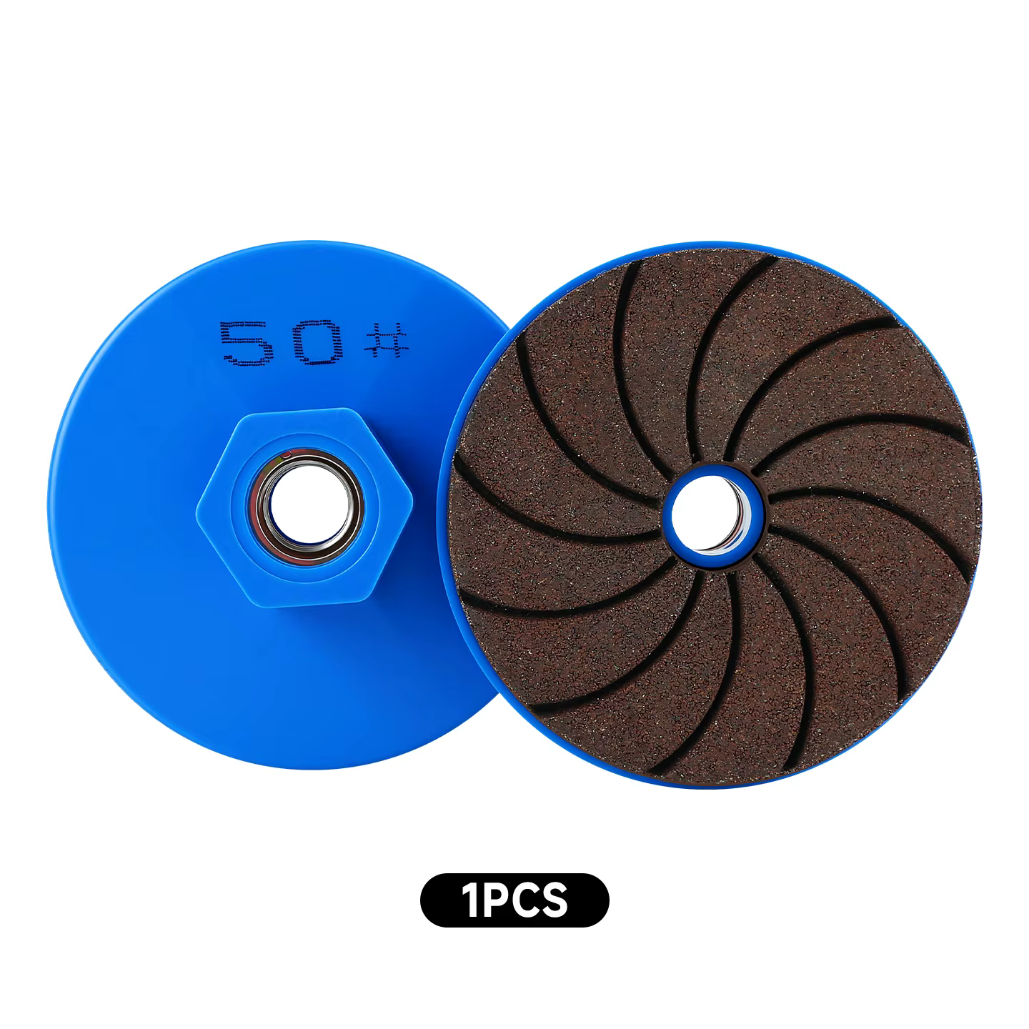 Disque de polissage diamanté LOZLIN M14 fileté 3 pouces 80 mm pour le polissage humide et sec des ca
