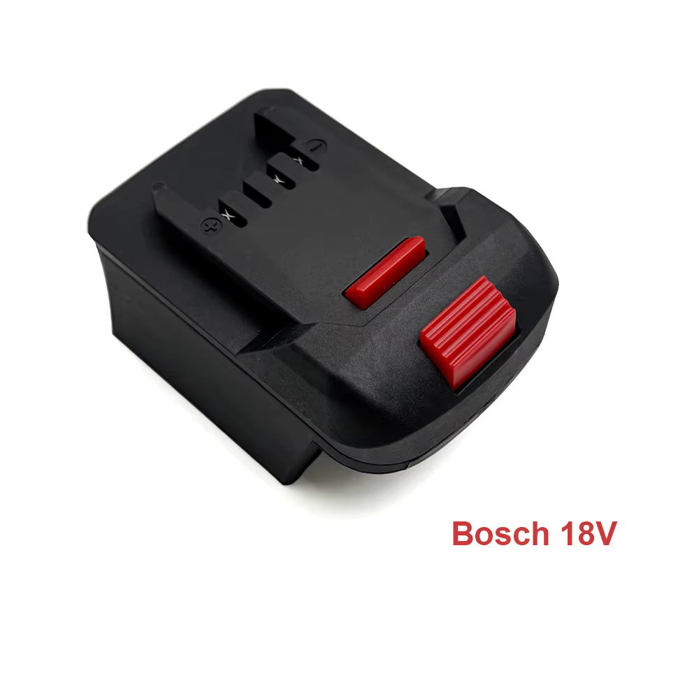Adaptateur pour outils Li-ion Lidl Parkside X20V pour Milwaukee/Bosch/Makita, adaptateur de batterie