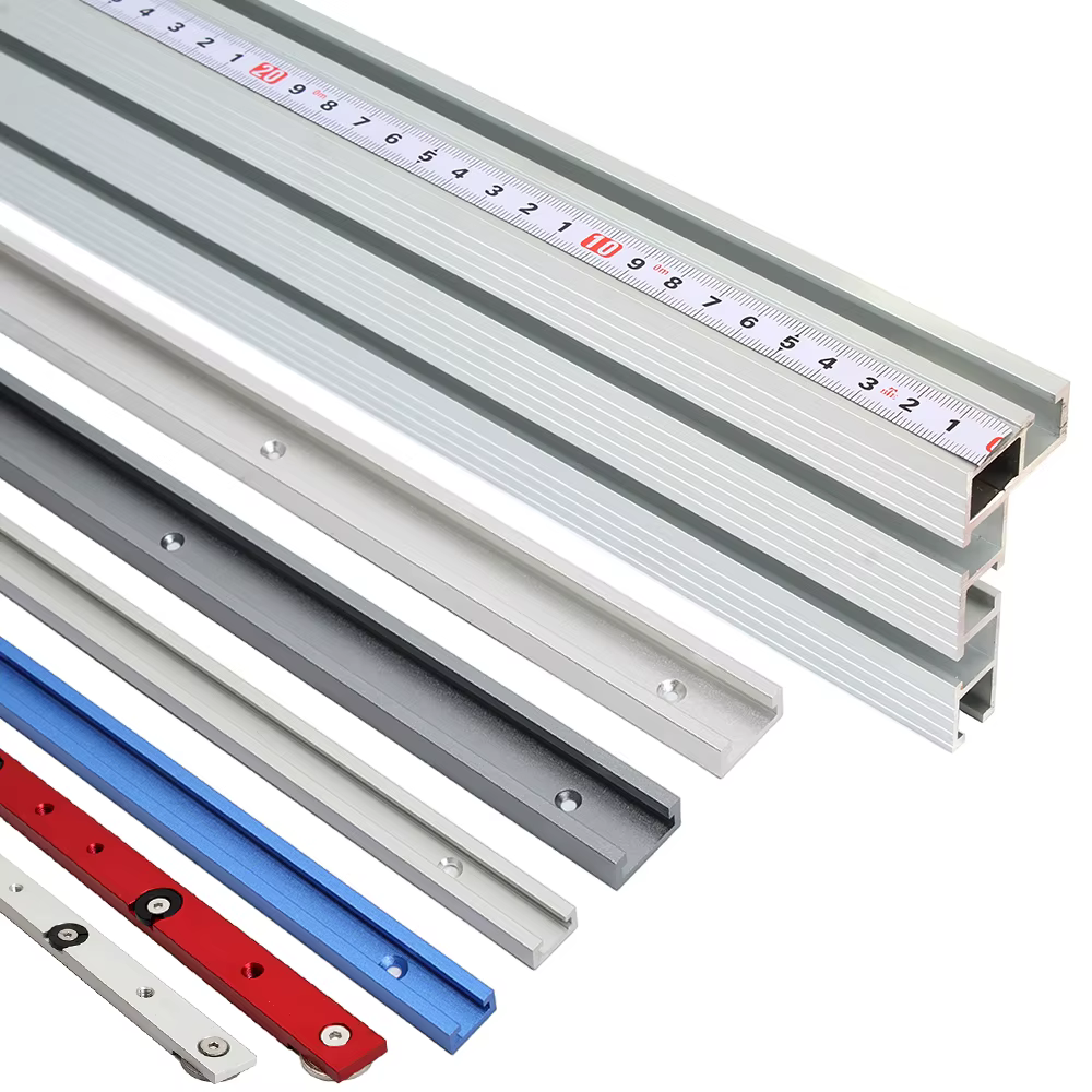 19/30/45/75Type alliage d'aluminium t-bande fente onglet piste gabarit mitre barre curseur Table sci