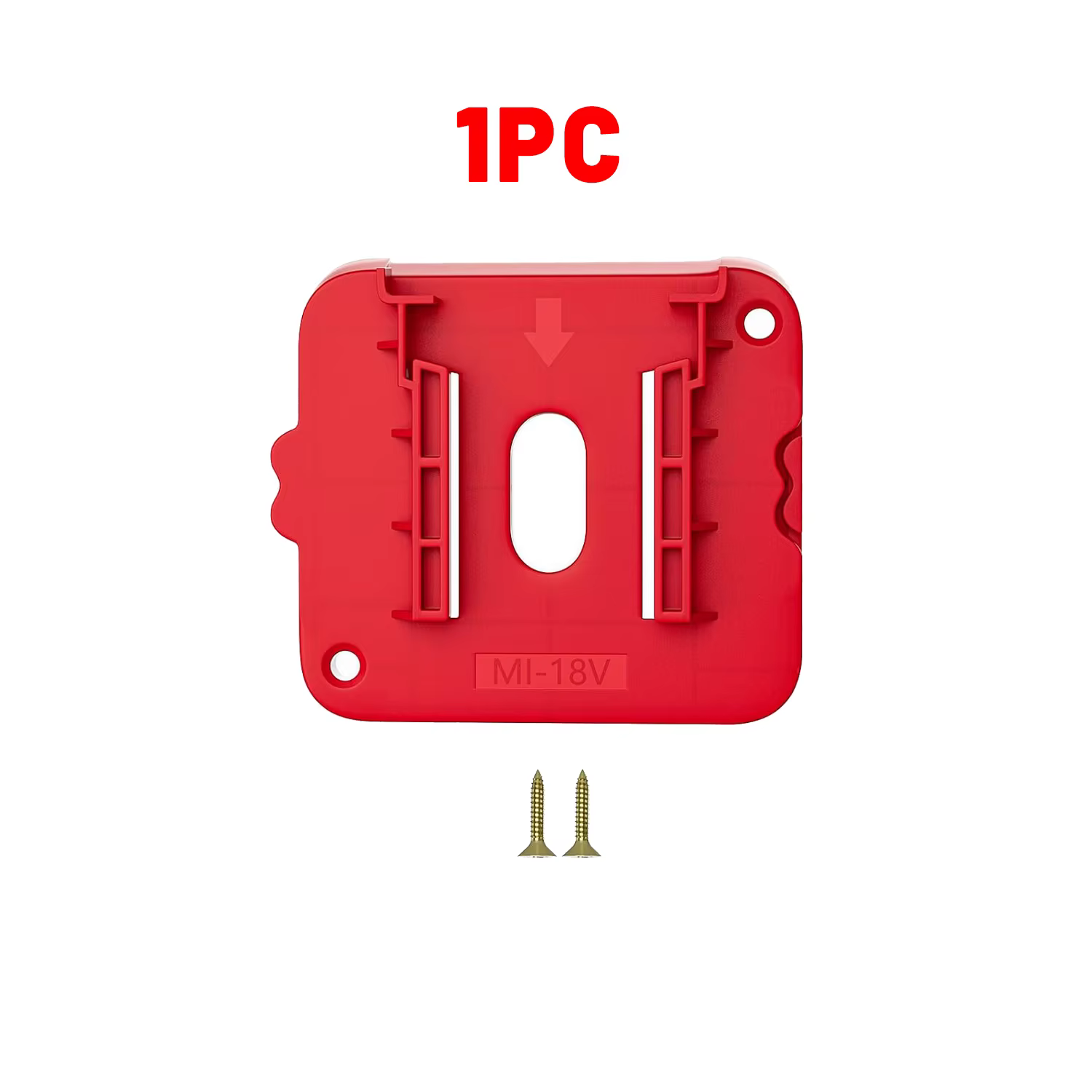 Lot de 10 supports de batterie pour batterie Milwaukee M18 18V, support mural, boîte de rangement, s