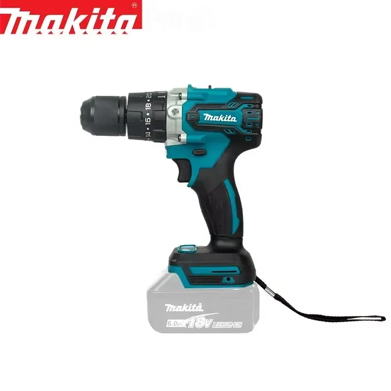 MAKITA Perceuse à main électrique rechargeable au lithium 18V 13mm DDF487RTJX sans chargeur ni batte