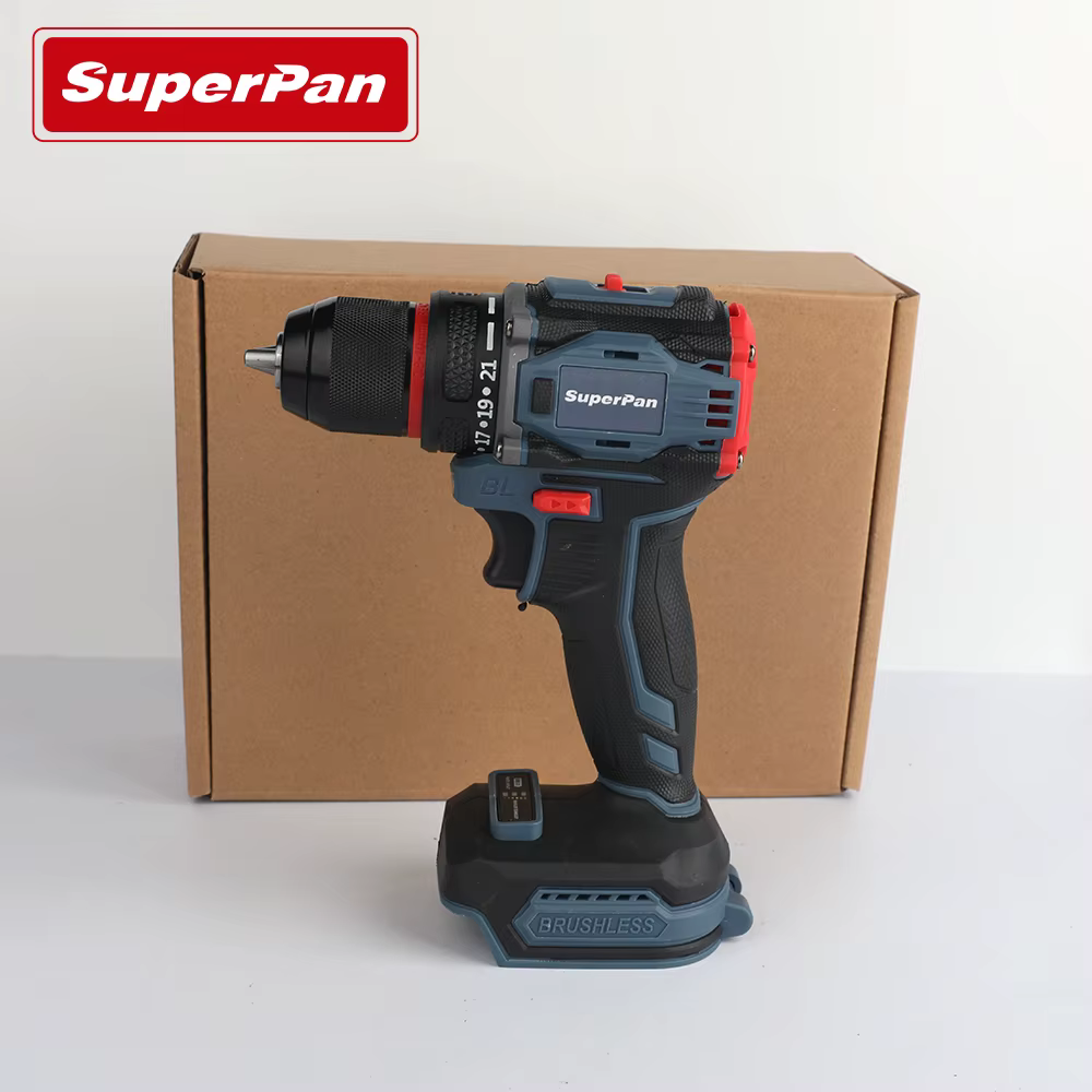 Perceuse-visseuse électrique compacte sans balais Superpan DCD805 90 Nm 34000 tr/min, compatible ave